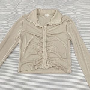 Garage Daphne Ruched Long Sleeve